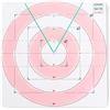 Hexers Spell Damage AOE Template, Dungeons And Dragons D&D DND Pathfinder Rpg Compatible, templates for Line Cone Square or Circle Spells, converts Inches to in Game Feet
