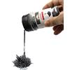 AOMAG Sabbia magnetica in ferro per formazione magnetica e progetti scolastici, barattolo 370 ml con coperchio shaker, kit magnetismo per bambini