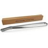 Hydrogarden Pinze per Girare Salsicce Barbecue, Lunghe in Acciaio Inossidabile da Cucina con Ruota Girevole, Grigliare, Girare, cuocere al Forno, 38CM