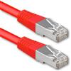 1aTTack.de Cat6 Ethernet LAN cavo di rete set 10 100 1000 MBit s Patchkabel Cat S-FTP doppia schermato PIMF Compatibile con Cat5 Cat6 A Cat7 Cat8 per switch Router modem patchpannel rosso - 1 Stück 7,5m