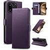 Yunubeyii Cover Libro per OnePlus 15 - [Blocco RFID] Luxury PU Leather Portafoglio Card Holder Magnetic Phone Custodia con Kickstand, Cover Protettiva Antiurto, Viola