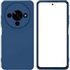 Generico Custodia Compatibile con ZTE Blade A76 5G Z2469N schermo display lcd 6.75 BACK COVER case soft GEL SILICONE protezione flessibile ANTIURTO antigraffio SLIM matte MORBIDA TPU (Blu)