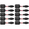 Bosch ITPH11B Impact Tough 1 In. Phillips #1 Insert Bits