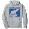 Svalbard T-Shirt Co. Svalbard Norway Polar Bears Longyearbyen Spitsbergen Aurora Felpa con Cappuccio