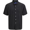 JACK & JONES Jorjoshua Viscose Shirt S, Nero, M