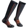 ROSSINI 1969 Rossini Tech - HH083 - Calza lunga Sestriere unisex tecnologia Coolmax massima traspirabilità e punta ergonomica, Confezione da 2 paia (IT, Numero, 40, 43, Regular, Regular)