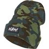 Nebelkind Nevekind Berretto Cappello Unisex Pieghevole, Mimetico, Colore Verde, Taglia Unica