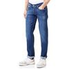 Replay Jeans Dritti Grover da Uomo con elasticità, Blu (Blu scuro 007), 30W / 34L