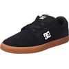 DC Shoes Scarpe da Ginnastica da Uomo Crisis 2 in Pelle per Uomo, Nero, 46 EU