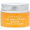 Farmacy Balsamo per labbra al peptide per frullati di labbra, idratante e rimpolpante con vitamina C, profumato al mango con finitura lucida