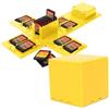 GRTLPOK Custodia per carte da gioco Nintendo Switch, porta carte da gioco per giochi Nintendo Switch con 16 slot (blocco domanda, giallo)