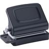 TBSKTBE Mini rilegatrice a 6 fori, per raccoglitori creativi fai da te, per agenda, portatile, formato A4/A5/B5, perforatrice per fogli sfusi per fogli sfusi per casa e studio, colore nero