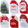 Gosknor 60 Pz Etichette di Natale, 6 Stili Etichette Regalo con 60 Corda di Canapa Etichette di Natale in Cartone Albero di Natale Etichette di Babbo Natale Etichette per le Feste per Decorazioni