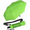 iX-brella Ombrello tascabile XXL con borsa a tracolla, verde fluo, 115 cm, Ombrello tascabile XXL