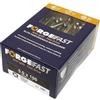 Forgefix Forgefast Elite - Viti per legno ad avvio rapido, 5,0 x 100 mm, giallo zinco, confezione da 100