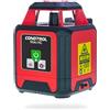 CONDTROL - Laser rotante verde ROTO HG - Portata di livello con cella da 500 m - Raggio verde, punto a piombo - Bluetooth - Garanzia 2+1 anni - Fornito con accessori