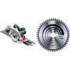 Bosch PKS 66 AF Sega Circolare, Lama, Binario di Guida, Confezione in Cartone, 1600 Watt + Optiline Lama Circolare, 190 x 30, 48D