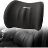 AIXIMA Cuscino Lombare Auto,Cuscino Lombare Sedia Ufficio,Schienale Auto,Schienale Sedia Ufficio,Supporto Lombare per Auto in Memory Foam Sostegno (Nero)