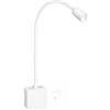 PRINCEWAY Lampada da Lettura Applique da Parete LED Bianca Interno, Luce da Comodino Faretto LED Dimmerabile con Spina per Camera da Letto, Due Interruttori Touch, 3 Modalità di Colore Illuminazione