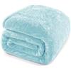 Whale Flotilla Coperta in pile soffice, calda coperta in fleece ideale per divano, letto o soggiorno, super morbida e accogliente, 230X270CM, Blu