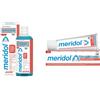 Meridol Collutorio Protezione Completa, duratura gengive, antibatterico, lenisce le gengive irritate, previene il sanguinamento gengivale 400ml & Dentifricio Protezione Completa, 75ml