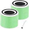 DAODEFUL Core 300S - Filtro di ricambio per purificatore d'aria Levoit contro muffe e batteri 3 in 1, filtro HEPA a carboni attivi, RF P350-RF