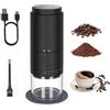 Ysislybin Macina Caffè Elettrico, Macinacaffè Conico In Ceramica, Macinacaffè Elettrico In Grani Con Granulometria Regolabile, Macine Coniche In Acciaio Inox Ricaricabili Con Display Led, Per Casa Viaggio