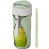 MiOYOOW Mini Frullatore Portatile, Frullati Mixer Elettrico Piccolo Personale in ABS, Smoothie Tritatutto per Frullati e Insalate, per Viaggio Cucina Ufficio e Palestra
