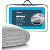 Silentnight Airmax - Piumone singolo da 10,5 tog, traspirante, per tutte le stagioni, con lati in rete per evitare il surriscaldamento, lavabile in lavatrice e ipoallergenico, singolo, colore: bianco