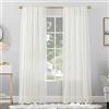 No. 918 Mallory - Tenda a pannello con tasca per bastone, 150 x 274 cm, guscio d'uovo