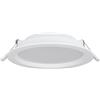 Eglo Faretto LED da incasso Idun-E, spot da soffitto rotondo, faretto in plastica bianca, luce calda, Ø 16,6 cm
