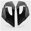 WOOGA Winglet aerodinamico ala laterale aletta Spoiler Ala del deflettore dell'aria per Ho&n&da CBR650R 2019 2020 2021 2022 2023 Su&zu&ki GSX250R (Aspetto in carbonio)