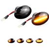 TitanAuto 2PC Indicatore Dinamico LED Compatible For FIAT Sequenziale Laterale Luce