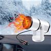 KQLHLHDYZ Riscaldamento per Auto, 12V 150W Rotazione a 360° Riscaldamento Rapido, Portatile Riscaldamento Soffiante per Auto, Sbrinatori per Parabrezza per Auto, Riscaldamento per Auto