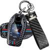 ATFIGII Custodia Chiave compatibile con BMW Display Key 7er 5er G30 G31 X3 X4M X5 G05 X7 I8 Guscio per la chiave Portachiavi LCD-Nero