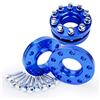 Pindex Set Distanziali per BMW 5x120 2x15mm 2x20mm per BMW E82 E88 E36 E46 E90 E91 E92 E93 E28 E34 E60 E23 E32, Distanziali Ruota Auto per BMW con 20 Bulloni Ruota M12X1.5