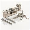 Generic High Security TS007 - Serratura a cilindro a 1 stella, standard britannico, approvata dall'assicurazione e set di chiavi in UPVC, 50 mm interno x 50 mm esterno (100 mm totale))