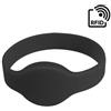 SAFIRE BRACCIALETTO NERO TAG RFID 125 KHZ PER LETTORI CONTROLLO ACCESSI O PRESENZA RTAGB-VISRFID-BAND-BK