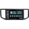 Jf Sound car audio system Autoradio Custom Fit per Volkswagen Crafter dal 2017 Android GPS Bluetooth WiFi Dab USB Full HD Touchscreen Display 10 processore 8core e comandi vocali!