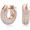Swarovski ORECCHINI A CERCHIO PLACCATO ORO ROSA DONNA SWAROVSKI DEXTERA