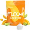 FLOOW Creatina Monoidrato in Polvere - 306 g (90 Dosi) - Creatina Aromatizzata Tropicale Pura, Senza Zucchero e Maltodestrine - Creatina Micronizzata 200 Mesh - Integratore per la Massa Muscolare