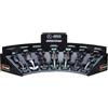 Burago 1:43 F1 Mercedes AMG Deluxe Set Regalo con Display Stand