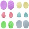 OMJMYY 12 Pezzi Pietra Sensoriale Fidget Toys Sensory Stone Pietre Sensoriali in Silicone Antistress Giocattoli Sensoriali Fidget Stone per Adulti Bambini Alleviare L'ansia ADHD e Autismo