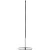 Lineabeta Piantana alta attrezzabile con base tonda Ranpin in ottone cromato