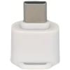 Protech Lettore/Scrittore USB-C 2-in-1 per Memory Card e OTG bianco