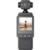 Tosuny Camera D'azione Portatile, Videocamera Tascabile WiFi 1080p con Obiettivo Rotabile 360°, Rilevamento del Movimento, Fotocamera Indossata per il Corpo con Morsetto Posteriore