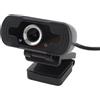 Goshyda Compute Webcam, 1080P 30Fps Videocamera HD Microfono con Cancellazione del Rumore Grandangolo, USB 2.0 Plug and Play PC Web Camera per Conferenze
