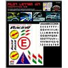4R Quattroerre.it Quattroerre 1200 Pilot Letter Kit