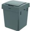 MULLEX S35 Contenitore per rifiuti a posa libera S-LINE, 35 Litri, 34,4x34,4x43,2 cm
