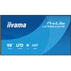 iiyama ProLite LE9864UHS-B1AG Display digital signage 4K UHD da 98 con opzioni avanzate di controllo e connettività